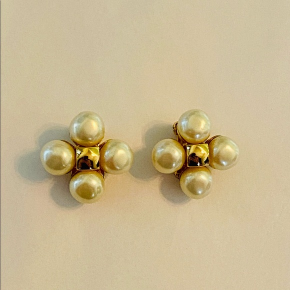 Courreges Jewelry - Vintage Courreges Clip On Earrings